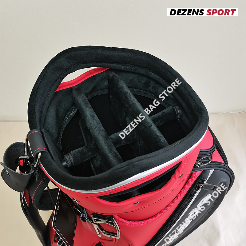 DEZENS Brand fashion PU waterproof golf bag high quality Professional golf bag equipment