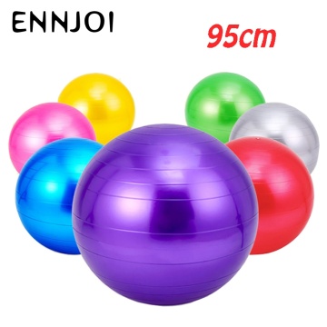 95CM Burstproof Exercise Yoga Ball with a Pump Indoor Use Training Fitness Yoga Ball Balance Exercise Yoga Ball