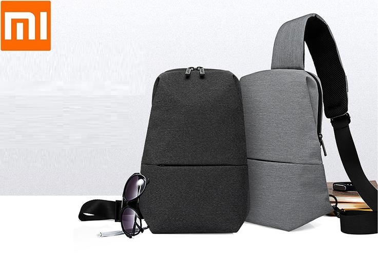 Xiaomi men women Leisure sports shoulder diagonal bag Multifunctional outdoor running sports waterproof Chest bag Belt bag