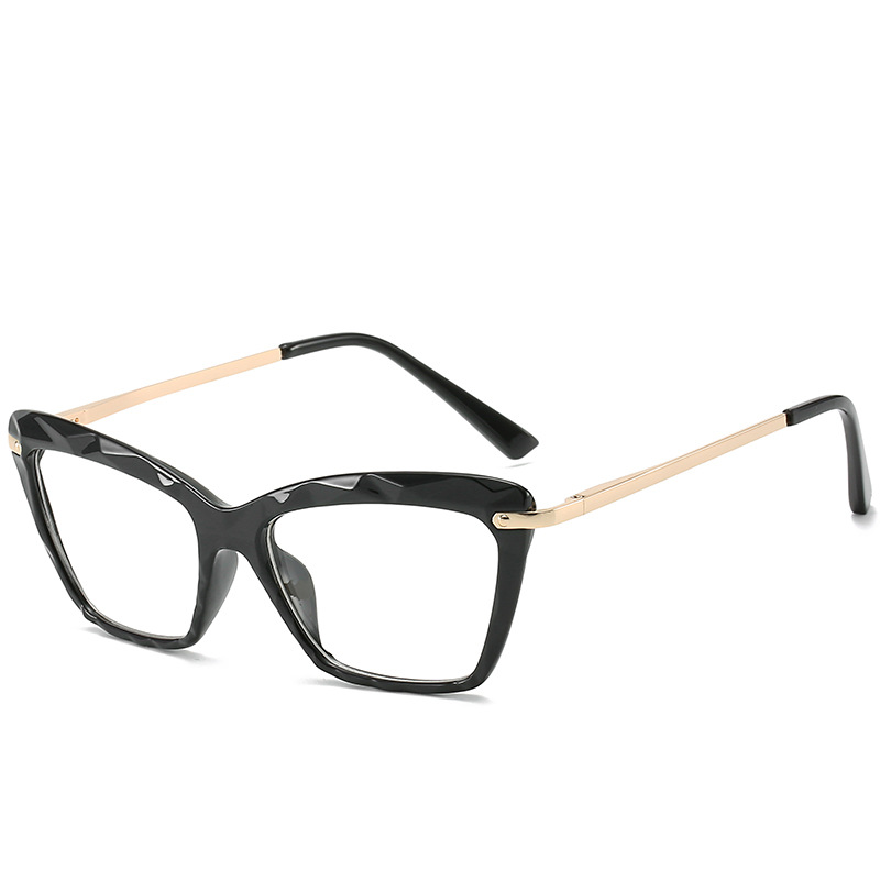 Fashion Retro Plastic Cat Eye Women Glasses Frame Optical Clear Lens Glasses Men Eyeglasses Frames Oculos De Feminino