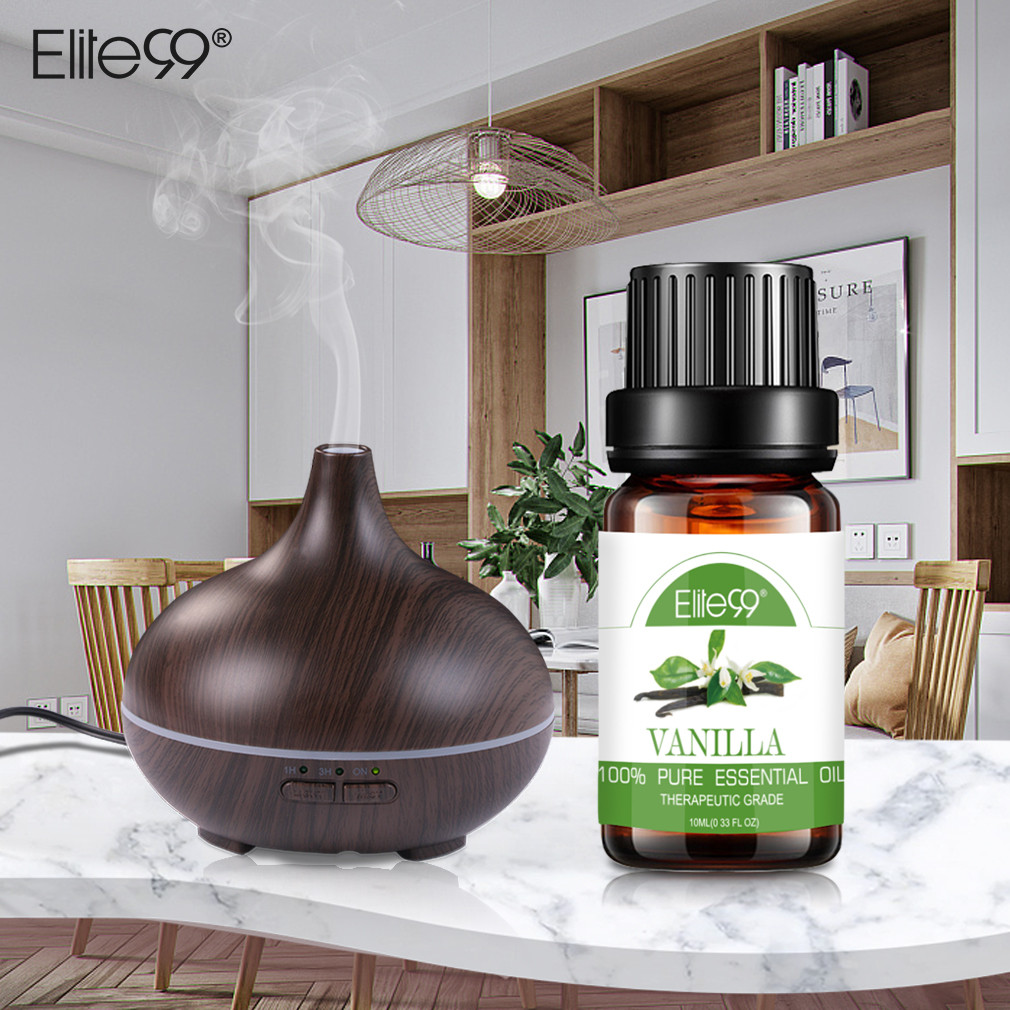 Elite99 Vanilla Essential Oil for Humidifier Aromatherapy Body Massage Oil Eliminate Tiredness Mosquito Prevention Oil Essential