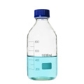 2pcs/Lot Lab Glass Reagent Bottle 50ml-1000ml Blue Screw Cap Glass Reagent For Laboratory Utensils Medical Supplies
