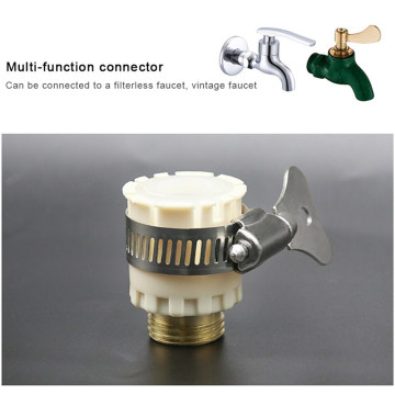 Kitchen Faucet Aerator Universal Kitchen Tap Pipe Hose Connector Adapter Fast Coupling Adaptor Drip Tape Pipe Hose Connector