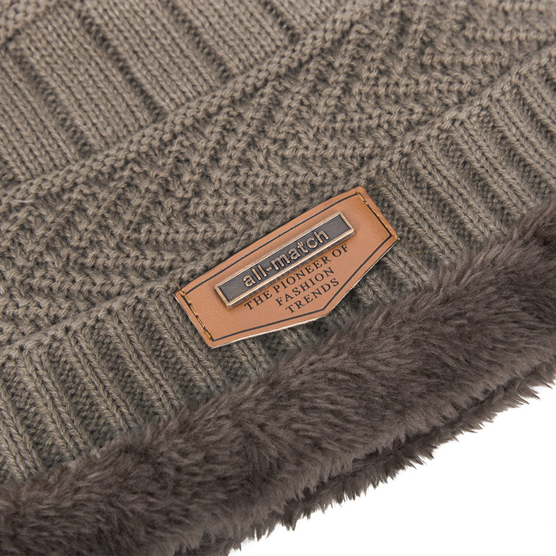 URDIAMOND Winter Scarf Hat Set Boys Girls Unisex Fashion Children's Beanies Hat Knitted Collar Warm Outdoors High Quality
