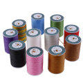 90 Meters Multicolor Sewing Thread Polyester Cord Waxed Thread Leather 0.8mm For DIY Tool Hand Stitching Thread