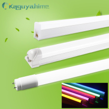 =(K)= LED Tube T8 T5 Light 60cm 10w RGB Colorful AC 220v High Bright 300mm 600mm Lamp LED T8 Integrated Driver Fluorescent Tube