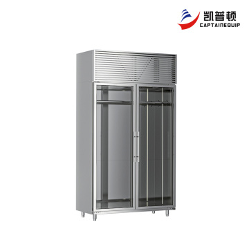 Upright Two-Door Hanging Meat Insulation Cabinet