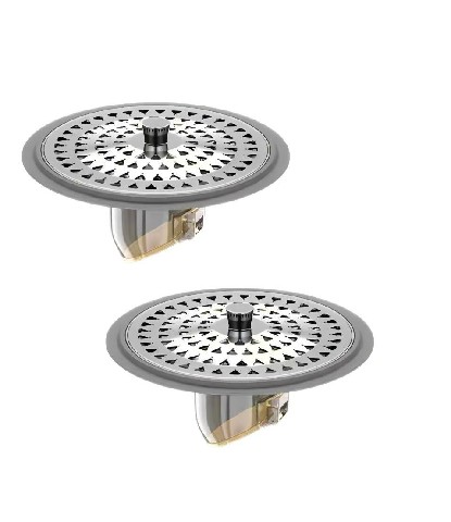 Elegant stainless steel drainpipe