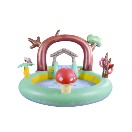 Garden Theme slide sprinkler inflatable sprinkler pool for Sale, Offer Garden Theme slide sprinkler inflatable sprinkler pool