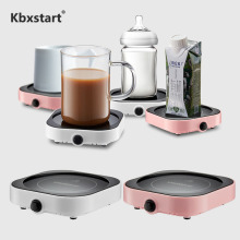 Cup Heater Mini Portable USB Thermostatic Heating Coaster Mat Cup Warmer Milk Coffee Heater Desktop Electric Heating Pad