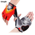 GIYO Summer Cycling Gloves Gel Half Finger Shockproof Sport Gym Gloves MTB Mountain Bicycle Bike Gloves For Men/women Antil-skip