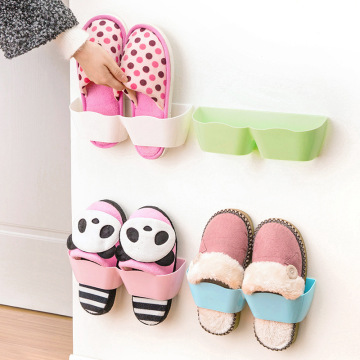 Wall Mounted Shoe Hanger Space Saving Shoe Organiser Stand Storage Shelf for Living Room Creative Household Storage Shoe Hanger