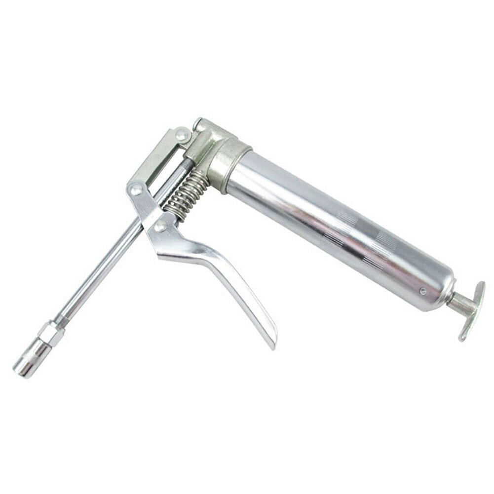 120CC Mini Grease Gun Pistol Grip One Handed Grease Butter Machine Lube Tool For Auto Repair Lubrication Vehicle Hand Tool