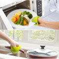 2PCS Thicken Silicone Gloves Heat Insulation Non Stick Anti-slip Pot Bowl Holder Clip Microwave Oven Mitts Kitchen Baking Tool