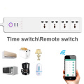 WiFi Smart Power Strip Surge Protector Universal Outlet Plug Sockets with USB Wireless Remote Voice Control by Alexa Google Home