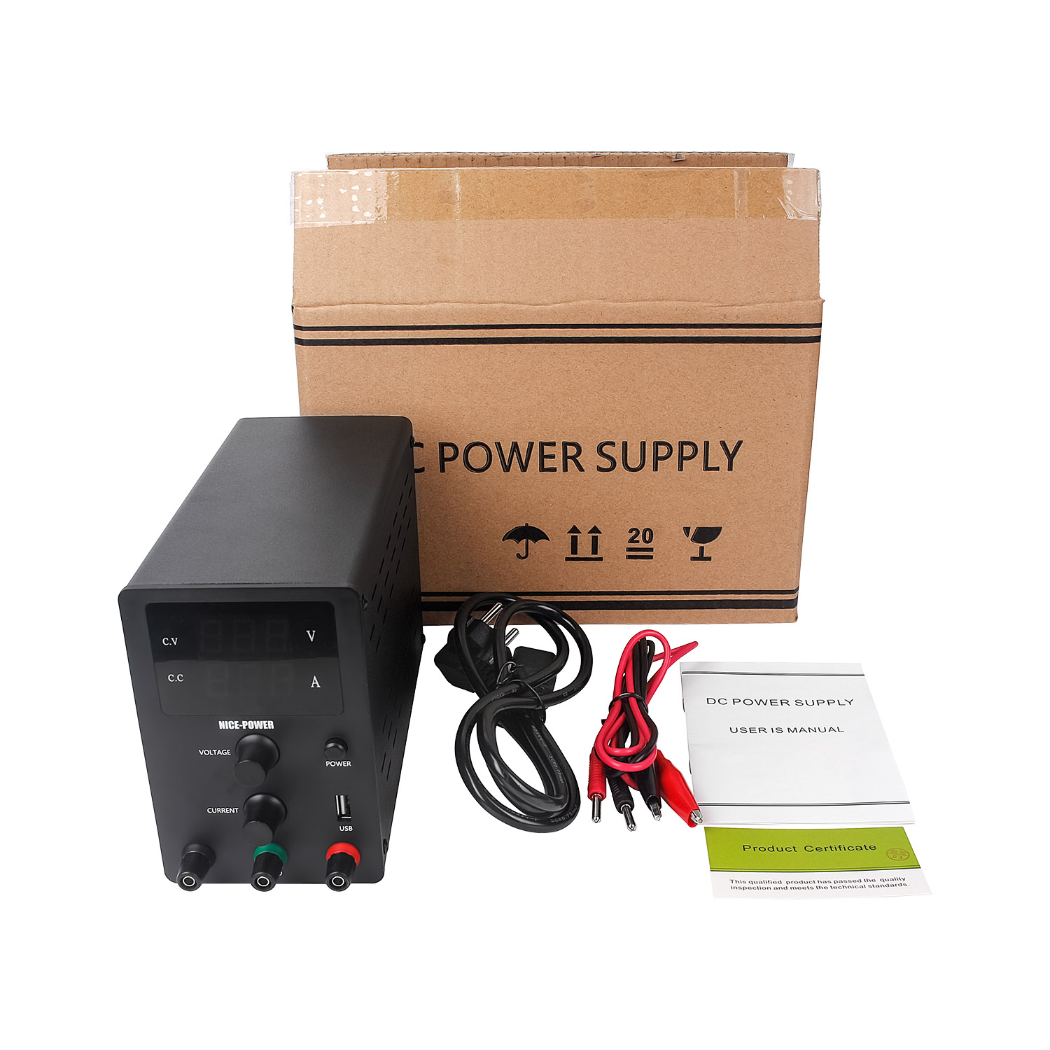New USB DC Laboratory 60V 5A Regulated Lab Power Supply Adjustable 30V 10A Voltage Regulator Stabilizer Switching Bench Source