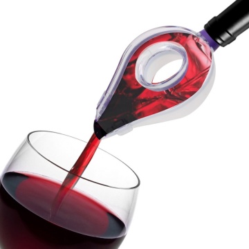 1PC Wine Hopper Filter Portable Wine Decanter Alcohol Pourer Red Wine Aerator Bar Accessories Bar Tools .