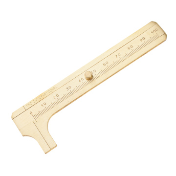 Solid Brass Sliding Gauge Vernier Caliper Portable Tool 100mm Jewelry Watch Beads Measurement Tool