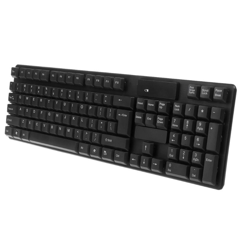2.4GHz Wireless Keyboard Optical Mouse Combo Kit For Laptop Desktop Computer WXTA