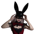 Gothic Womens Black Rabbit Cosplay Mask Eye Mask Sexy Halloween Mask Cosplay Costume Party Mask