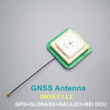 TOPGNSS High-precision GNSS antenna for ZED-F9P module RTK Drone Base UAV UGV GPS Antenna GLONASS GALILEO GNSS L1,L2 AN506