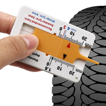 Auto Tyre Tread Depth Depthometer Gauge Digital Caliper Car Accessories Motorcycle Trailer Tire Wheel Measure Tool Repair Tool