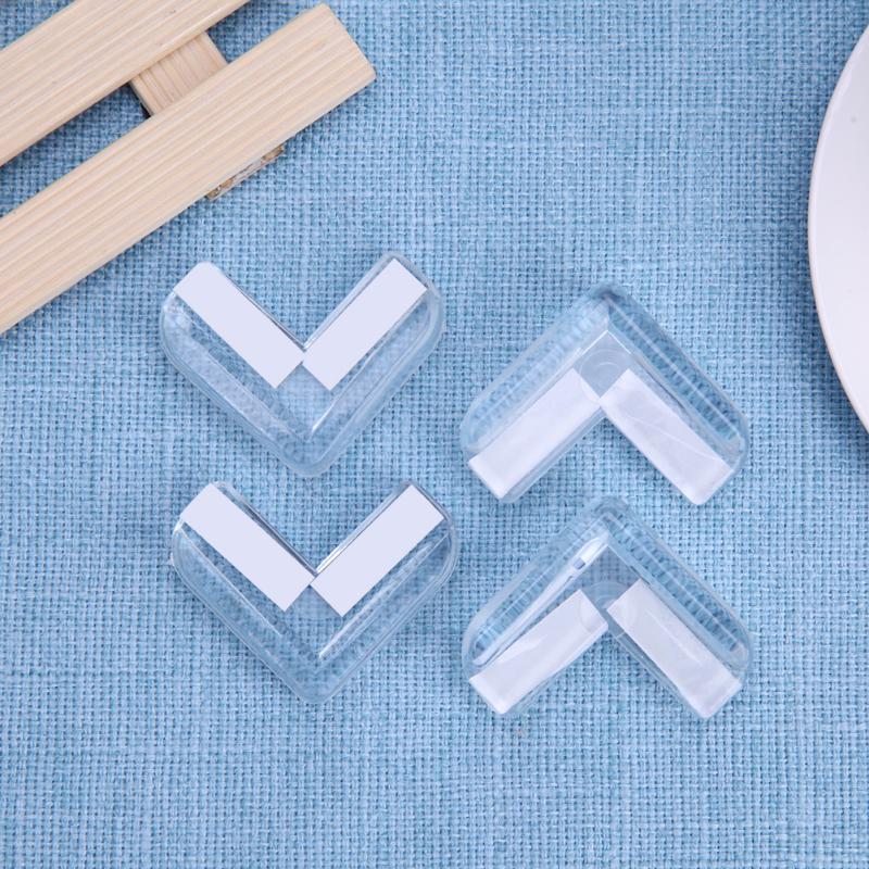 4pcs/lot Kids Baby Safety Transparent Protector Cover Table Corner Guards Child Protection Cover Furnitures Edge Corner Guards
