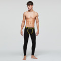 SEOBEAN Men's Autumn Thermal Pants Fashion Velvet Lining Slim U-pouch Bag Push Up Men's Leggings Warm Pants Long Johns