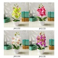 Bonsai Desktop Plants Potted Artificial Orchid Flowers Home Decoration Ornament