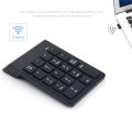 OMESHIN Wireless 2.4G Mini USB 18 Keys Number Pad Numeric Keypad Keyboard Ergonomic Single Hand Keypad Gaming Keyboard For PC