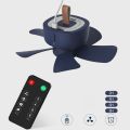 Remote Control Timing USB Powered Ceiling Fan Air Cooler 4 Speed USB Fan for Bed Camping Outdoor Hanging Tent Hanger Fan