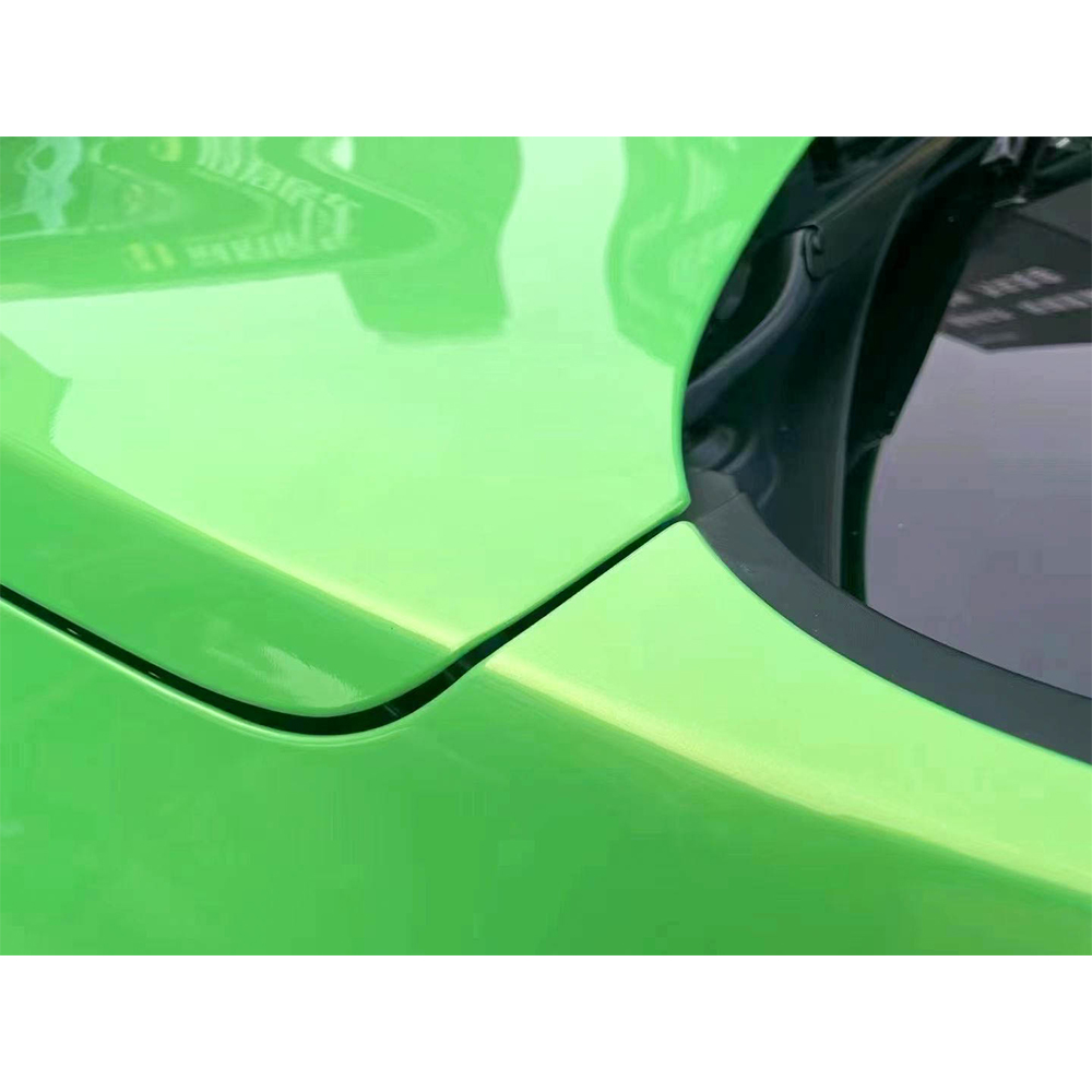 Magic Apple Green Car Wrap