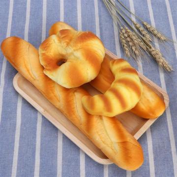 Artificial Bread Fake Bread Simulation Food Model Kitchen Restaurent Display Prop Baguette Toast Slice Croissant Sandwich A35