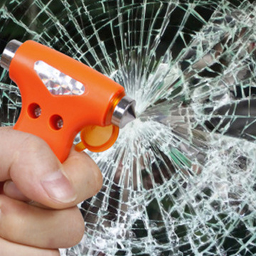 Car Glass Hammer Escape Gear Belt Rope Cutter Break Window Safety Emergency Tool
