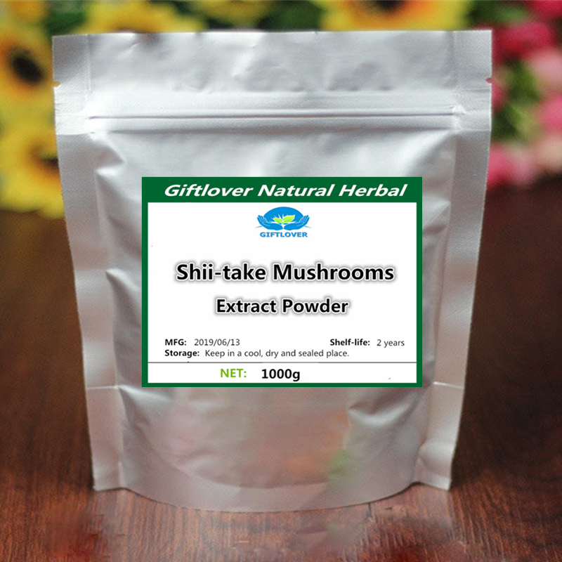 100% Pure Shiitake Mushroom Extract Powder,Lentinus edodes,Destroy Cancer Cells;Support Immune Function;High quality