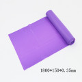 Yoga Pilates Stretch Resistance Band Exercise Fitness Band Training Elastic Exercise Fitness Rubber 1800*150cm natural rubber