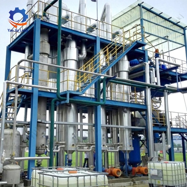 High-Capacity Falling Film Evaporator for Vegetable Oil Refining