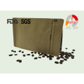 reusable laminated kraft paper coffee packaging bag