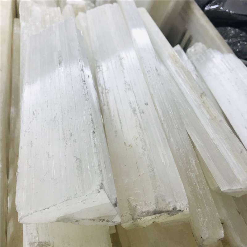 20-25cm Natural Gemstone Gypsum Selenite Sticks Wands Energy Raw Stones Selenite