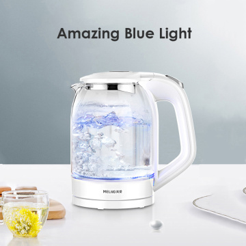 MH-WB02 1.8L Capacity Electric Kettle 1500W Power Water Boiler 220V Fast Boiling Electic Heater Blue Light