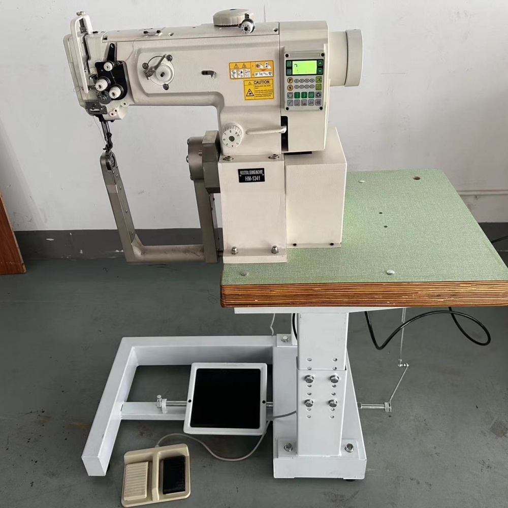  HM-1341 Mini Bag Sewing Machine New Type Single Needle Rotary with Lock Stitch Core Components Include Engine and Motor (1)