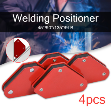 4 Pcs Magnetic Welding Holder Angle Soldering Locator Tools 45 90 135LB Corner for Holder and Positioner In Welding Iron Tools