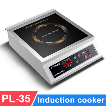 YTK Waterproof 3500W High-power Induction cooker Commercial Stainless Steel Household Stove Commercial Cooktop Burner 110/220V