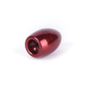 Red Tungsten Bullet Worm Weight Flipping Weight Fishing Sinker Lure Fishing Accessory