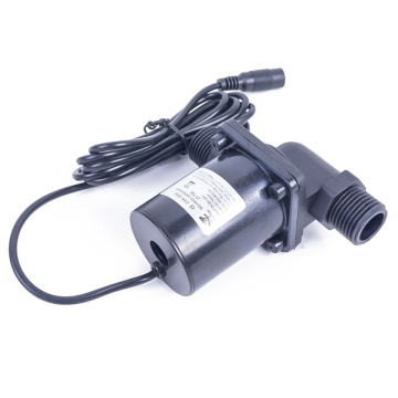 IP68 Waterproof 1.4A DC Brushless DC Water Pump Threaded Solar Water Heater Shower Heating Booster Pump 100°C