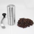 Mini Manual Coffee Grinder Stainless Steel Hand Manual Handmade Coffee Bean Burr Grinders Mill Easy Clean Grinder Tools 13x4x4cm