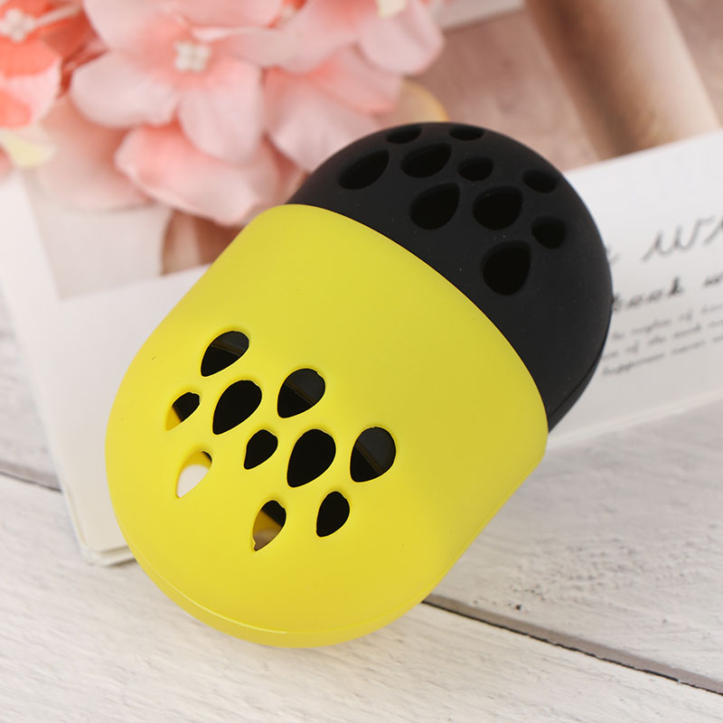 Egg Stand Powder Puff Drying Holder Beauty Pad Soft Silicone Makeup Sponge Display Rack Cosmetic Blender Sponge Case Puff Holder