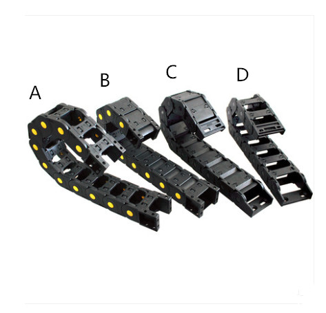 Transmission Chains 25*57 mm 1M Plastic Towline Drag Chain Machine L1000mm for CNC Router Tools 25mm*57mm