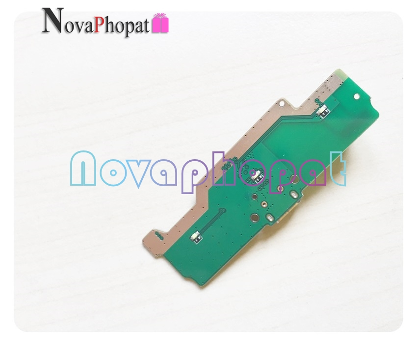 Novaphopat For Blackview BV6000 BV6000S USB Dock Charging Charger Port Power Volume Flex Cable Sim Card Holder Tray Board