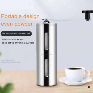 Portable Manual Coffee Grinder, Hand-cranked Soy Milk Grinder, Heat Preservation, Suitable for Outdoor Camping and Picnic